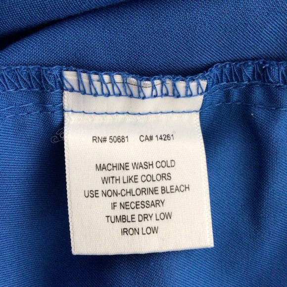 Grey’s Anatomy Professional Wear Blue Scrub Top - Size Small - Picture 5 of 5